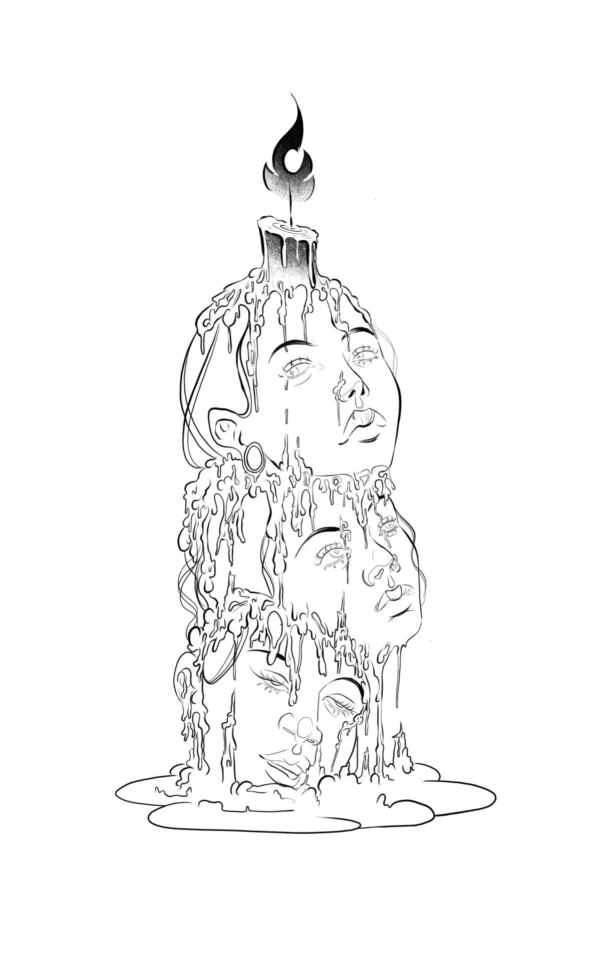 Vela das Faces — line